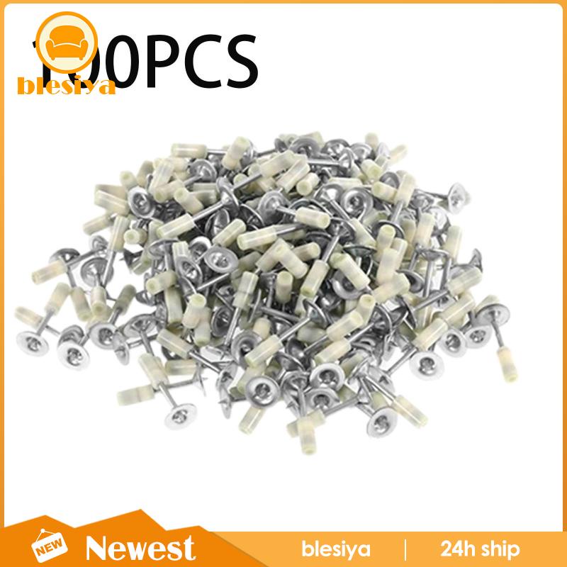 Bộ 100 Móng Tay Giả Mini Bằng Thép