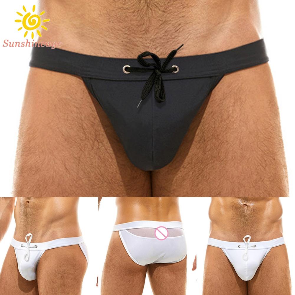 Quần Bơi Vải Lưới Hở Lưng Thiết Kế Thoải Mái Cho Nam