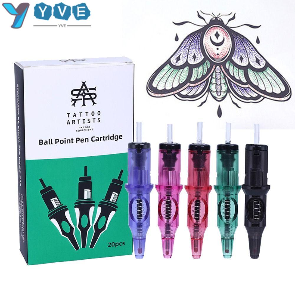 Set 20 Bút Bi Kim Xăm Hình Dễ Sử Dụng Cho Người Mới Bắt Đầu