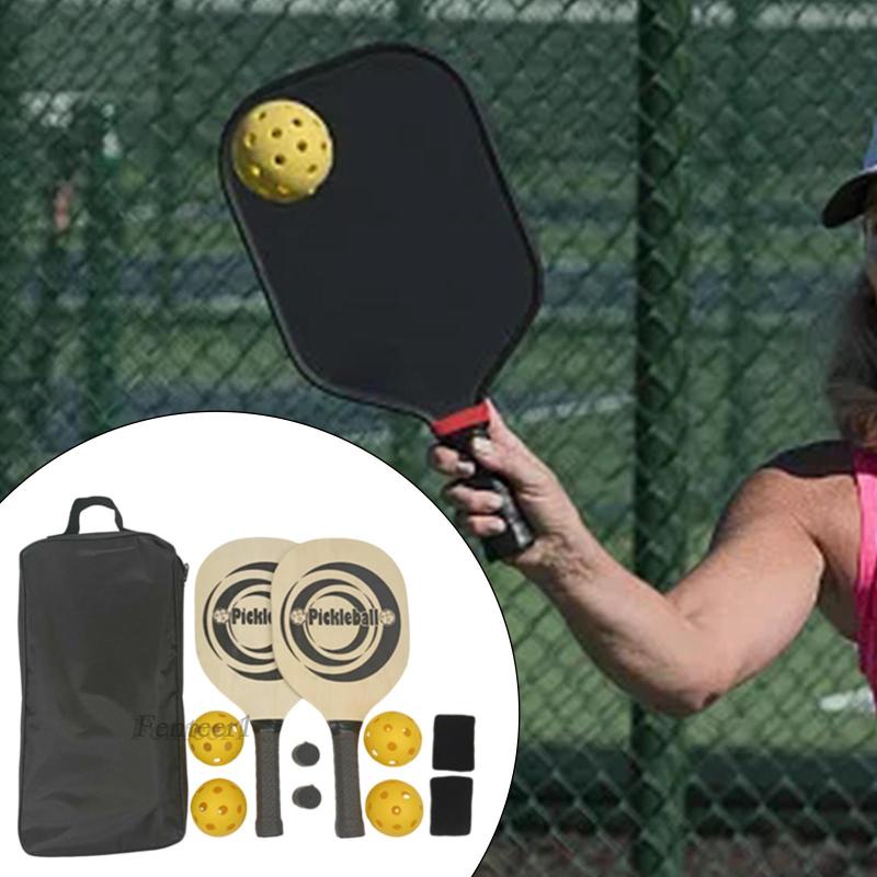 [Fenteer1] Bộ Vợt Bóng Pickleball Gọn Nhẹ Cho Người Lớn Chơi