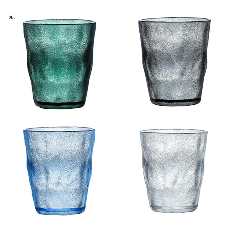 Ly Uống Nước Bằng Acrylic Không Vỡ 220ml Có Thể Tái Sử Dụng Tiện Lợi