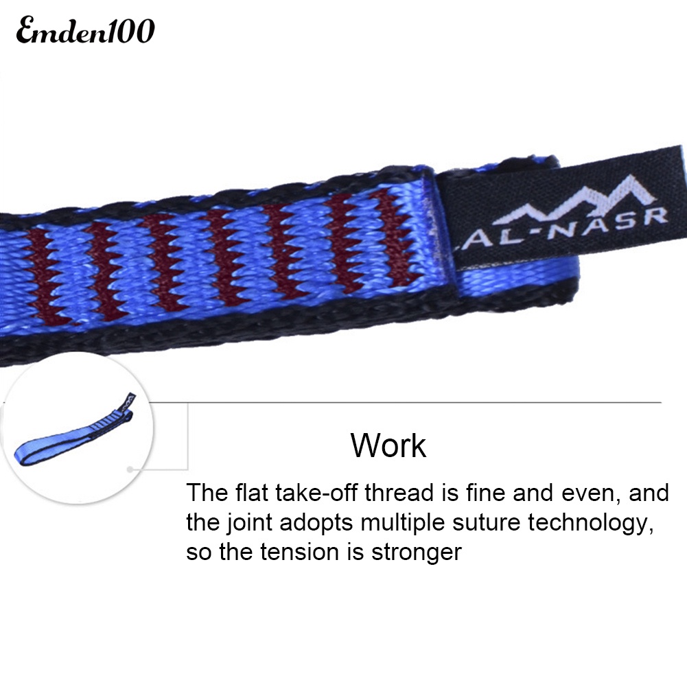 Dây Đai Nylon Chịu Lực 22KN Cho Hoạt Động Leo Núi Ngoài Trời