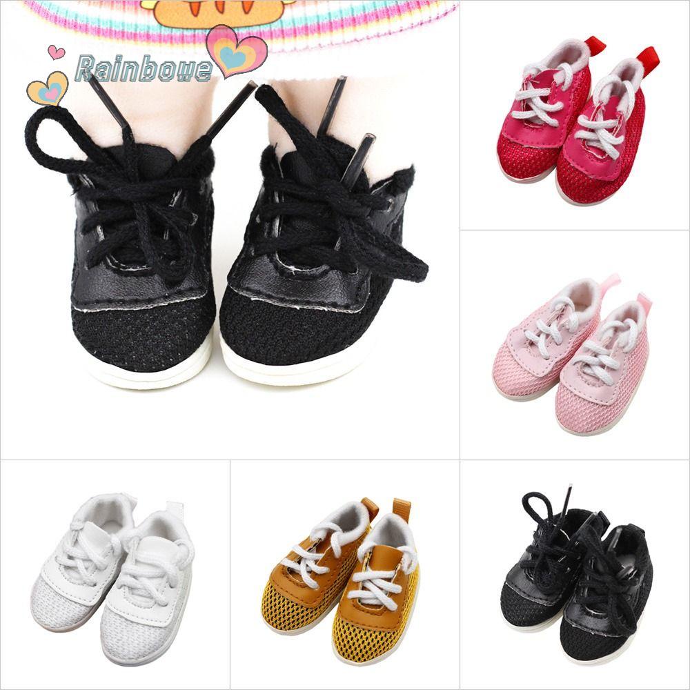 RAINBOW Giày Thể Thao Thời Trang Cho Búp Bê 20cm 5 Màu Lựa Chọn 1 / 12