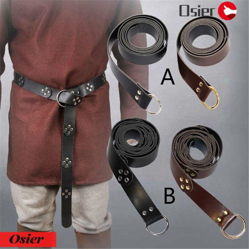 OSIER1 Thắt Lưng Da Khóa Kim Loại Thời Trang Cho Nam Và Nữ