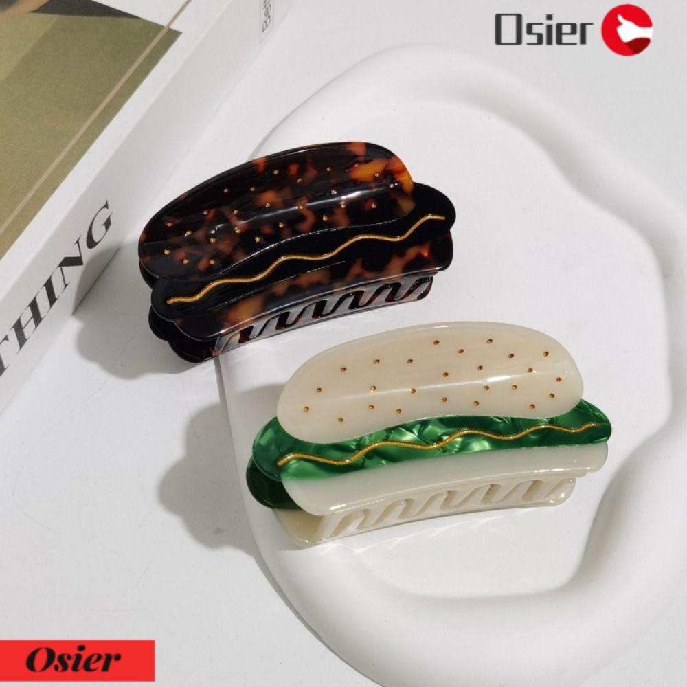 OSIER1 Kẹp Tóc Càng Cua Lớn Mẫu Mới Dành Cho Bạn Nữ