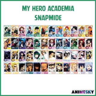 Pack thẻ nhân phẩm My Hero Academia snapmide chính hãng - card MHA
