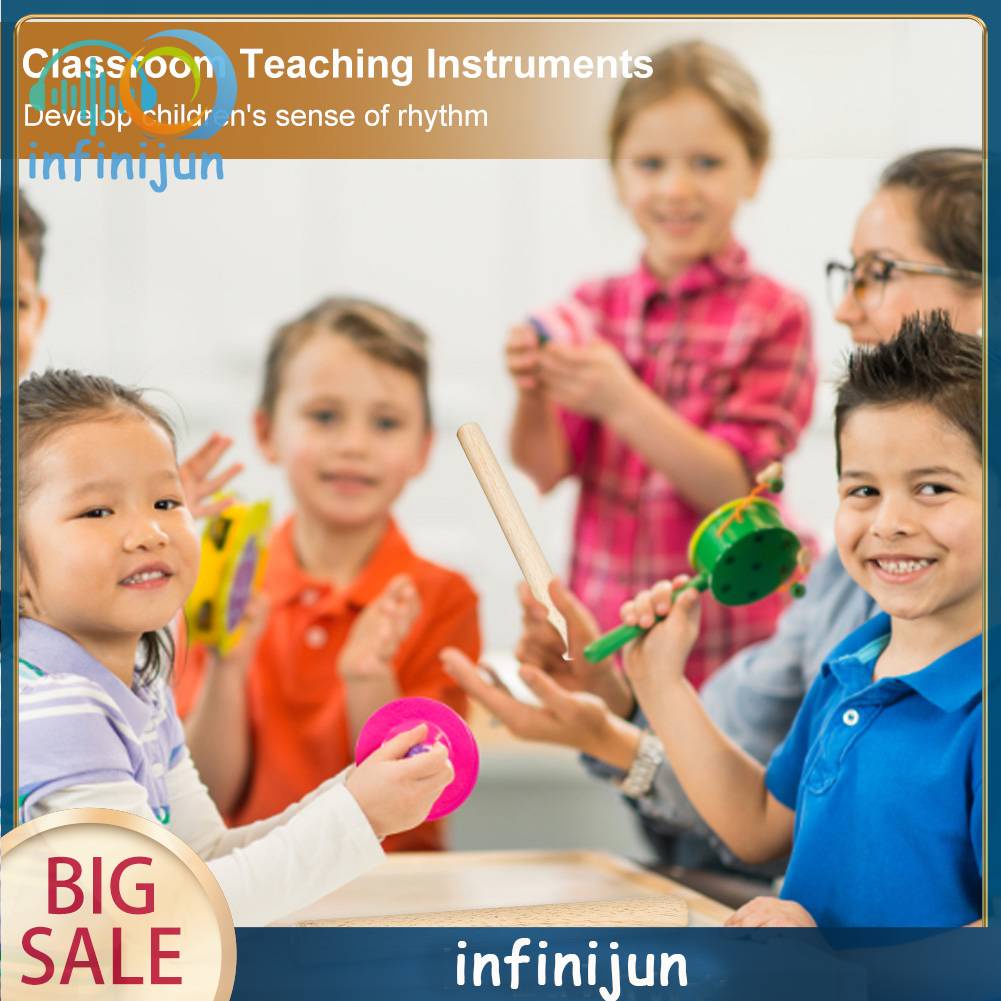 1 Cặp Nhạc Cụ Gõ Bằng Gỗ