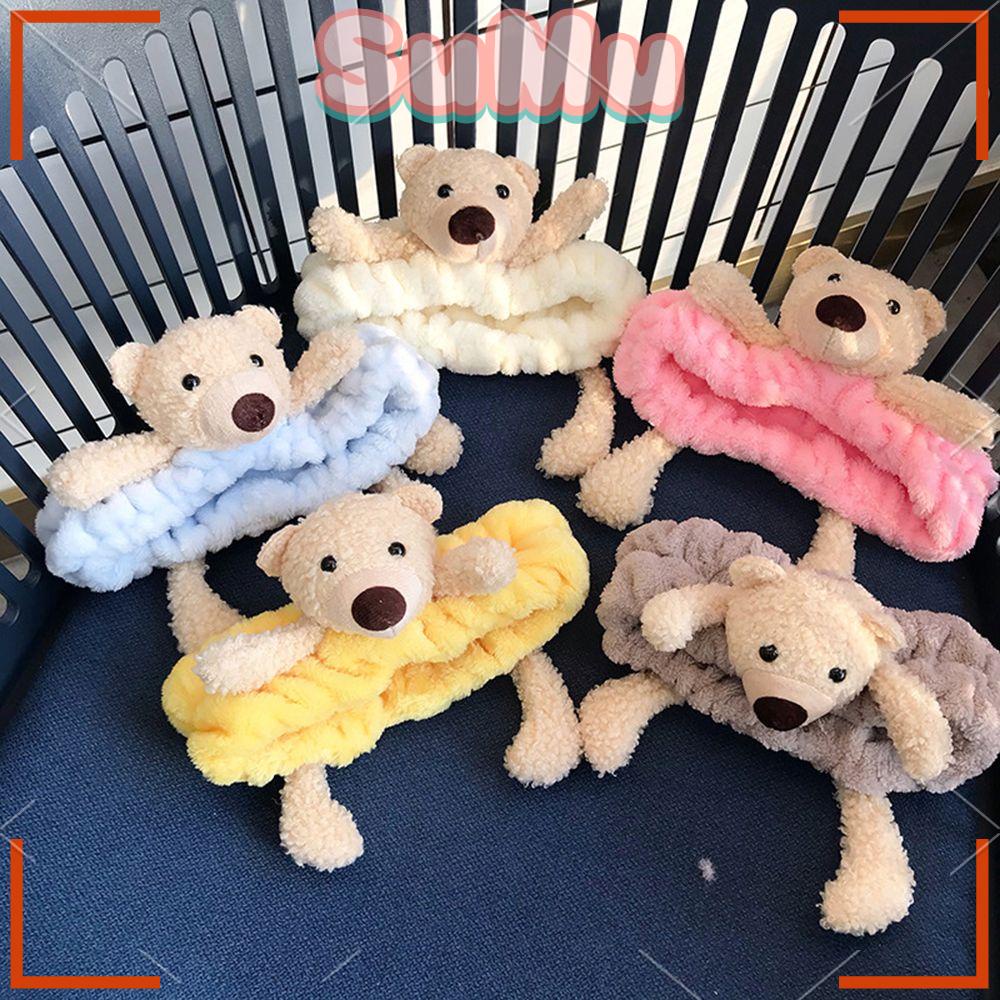 SUMU Dây Cột Tóc Co Giãn Hình Thỏ Dễ Thương Thời Trang Cho Nữ