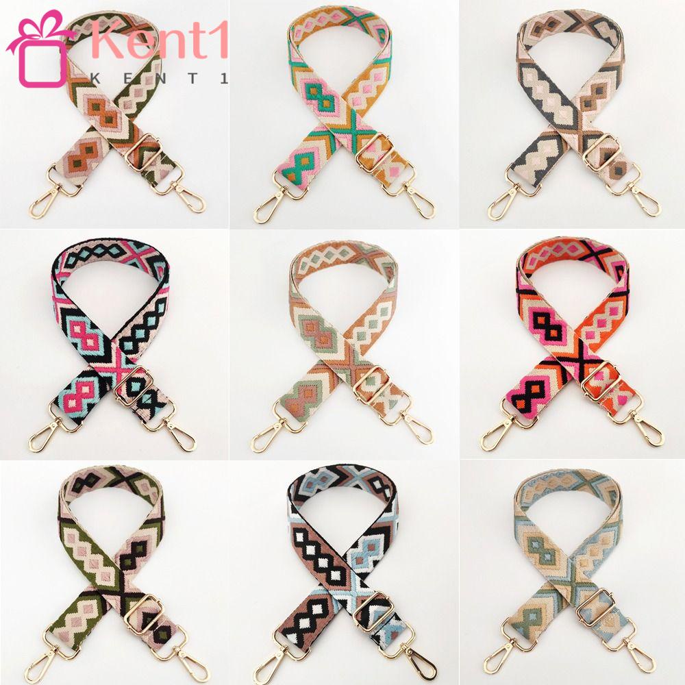 KENT1 Dây Đeo Túi Xách Jacquard Bản Rộng 130cm Dễ Điều Chỉnh