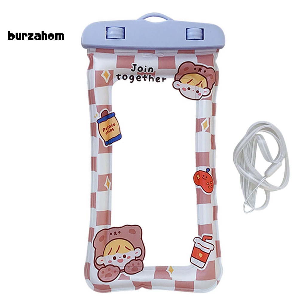 Túi Đựng Điện Thoại Đeo Cổ Chống Nước Thân Thiện Với Môi Trường Họa Tiết Hoạt Hình