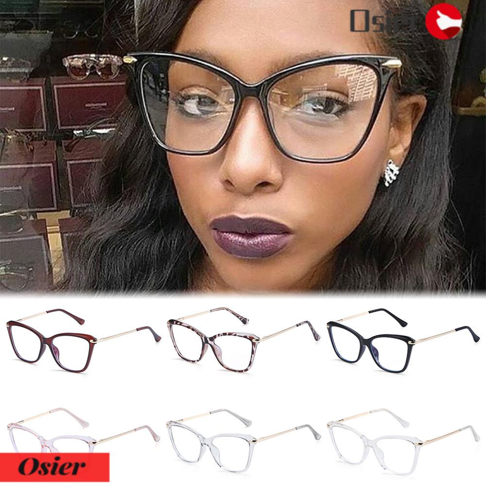 OSIER1 Kính Đọc Sách Không Gọng Chống Mỏi Mắt Màu Xanh Dương