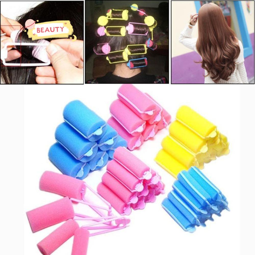 BEAUTY Lô Bọt Biển Uốn Tóc Mái Tiện Dụng Cho Salon Tóc