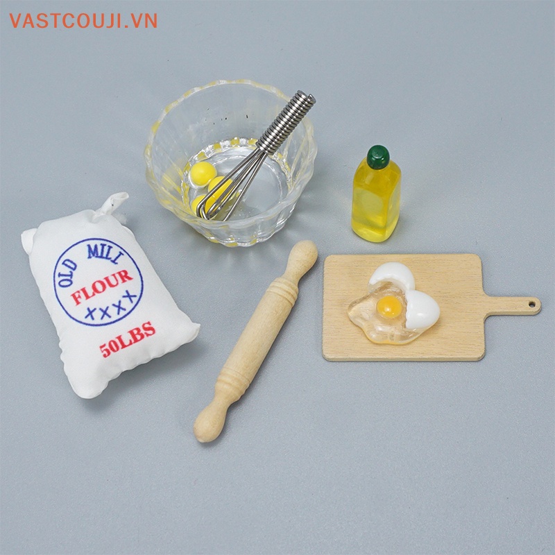 1 Bộ Đồ Chơi Bảng Cắt Trứng Trang Trí Nhà Búp Bê