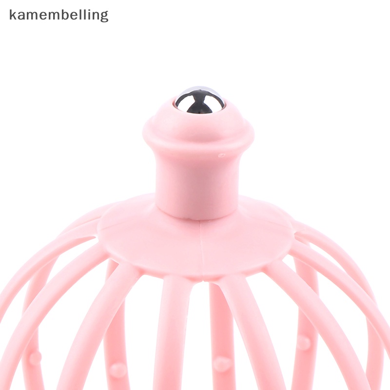 1 Dụng Cụ Mát Xa Da Đầu Hình Bạch Tuộc Bằng Hợp Kim Giúp Thư Giãn Chăm Sóc Sức Khỏe