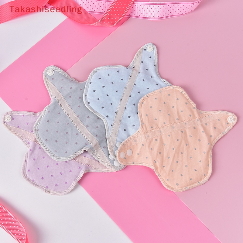 Đệm Kinh Nguyệt 5.5in 140mm Bằng Vải Cotton Có Thể Giặt Sạch Và Tái Sử Dụng Cho Nữ