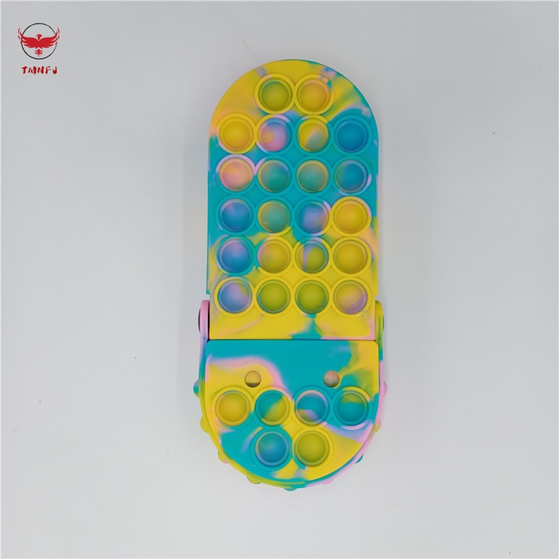 Hộp Đựng Bút Chì Pop Fidget Spinner Có Tay Cầm Mềm Giúp Giảm Căng Thẳng Cho Mọi Lứa Tuổi