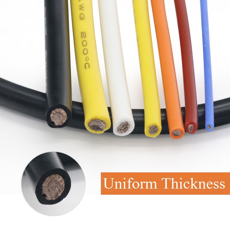 Dây Cáp Silicon Chịu Nhiệt 12AWG 13AWG 14AWG 15AWG 16AWG 17AWG 18 Ultra