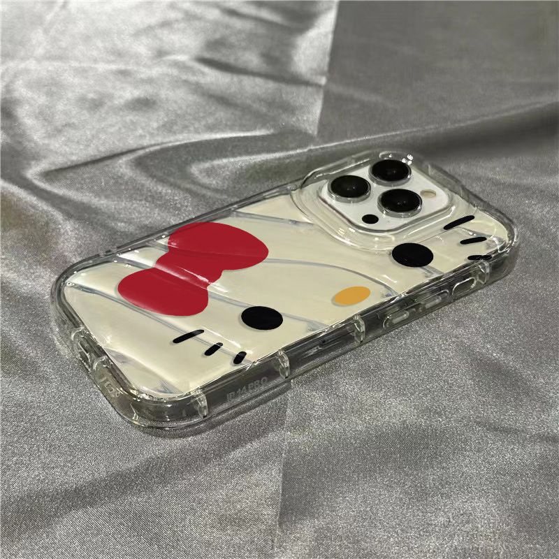 Ốp Điện Thoại Mềm Trong Suốt In Hình Biểu Cảm Mèo Cho Iphone 14Promax 1312 / 11 7 / 8plus xr / sins OUEW