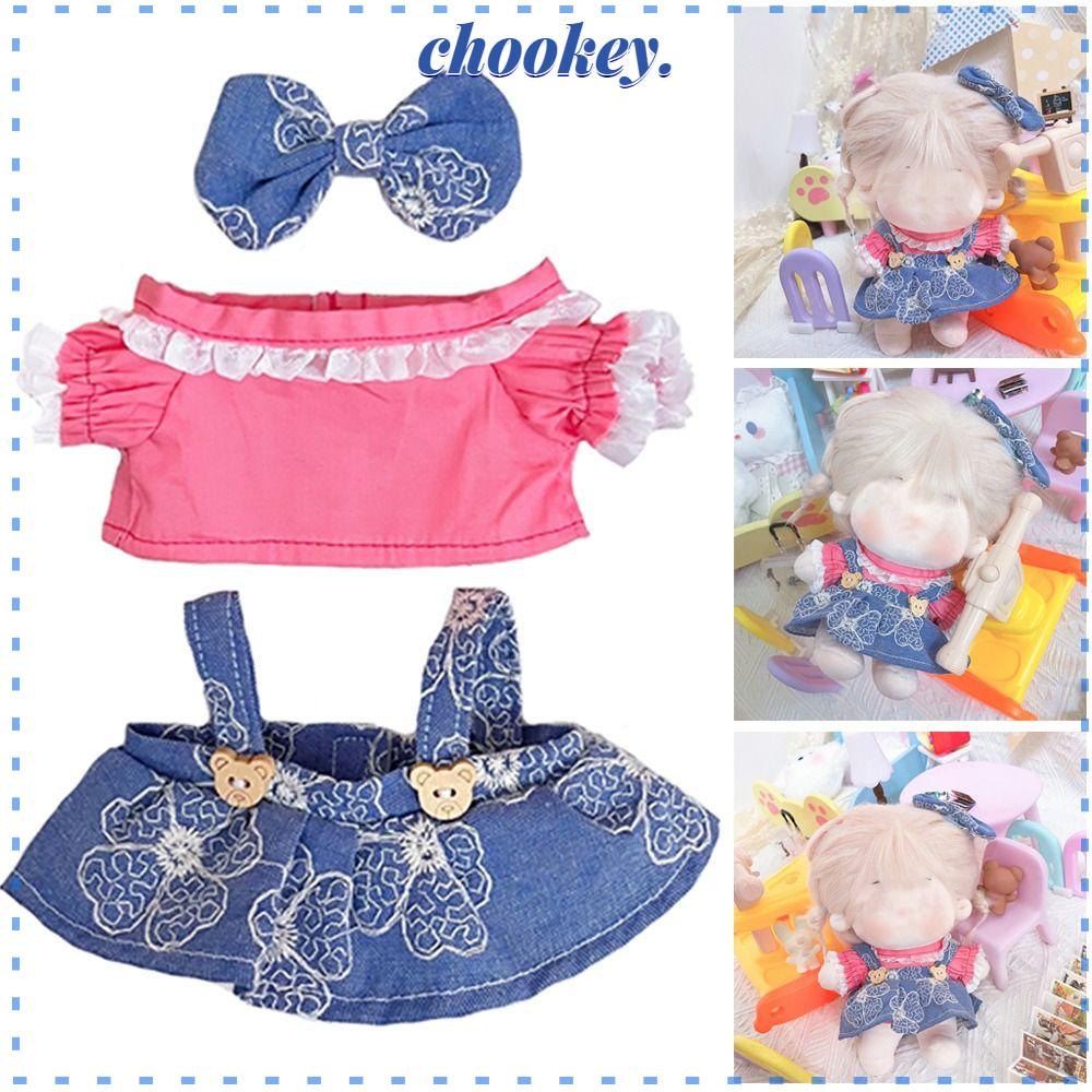 Set 3 Dây Nơ Xinh Xắn 20CM Thay Thế Cho Búp Bê 20CM