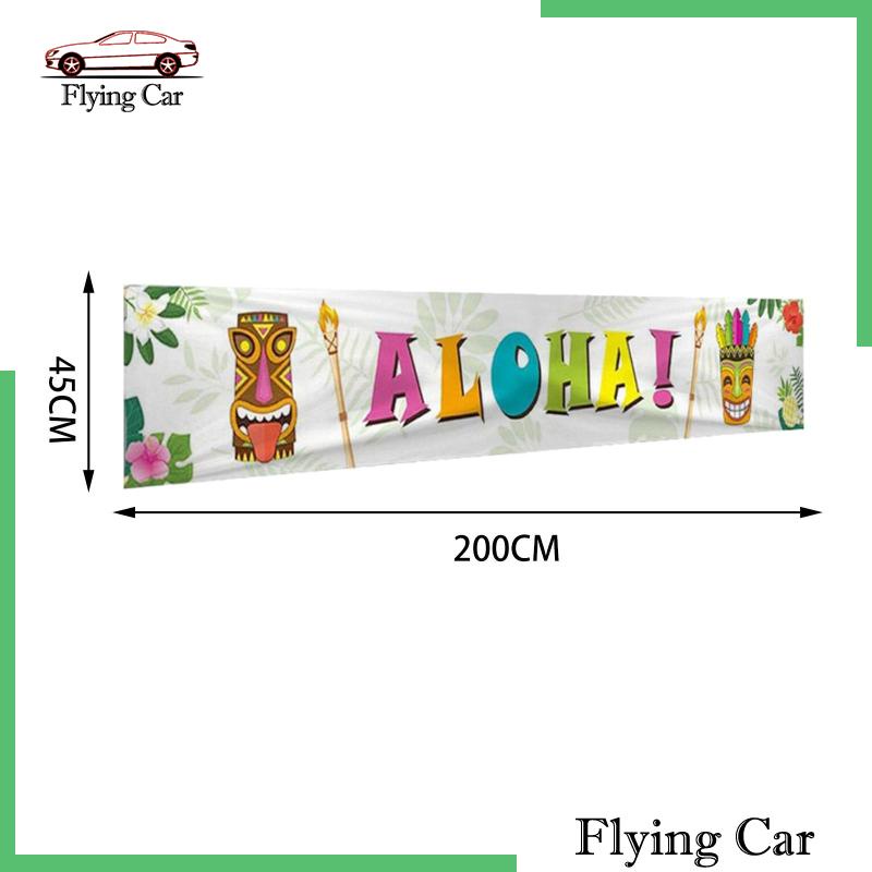Băng Rôn Chào Mừng Phong Cách Hawaiian Mùa Hè Lzdjfmy2