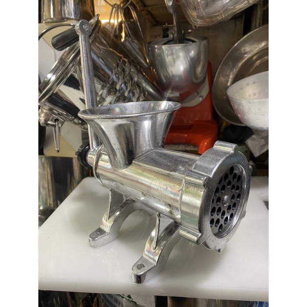 Máy Xay Thịt Bằng Tay, Cối Xay Thịt Bằng Tay Aluminium Alloy, Cối Xay Thịt Quay Tay Kim Loại. Xay Thịt Cá Cua