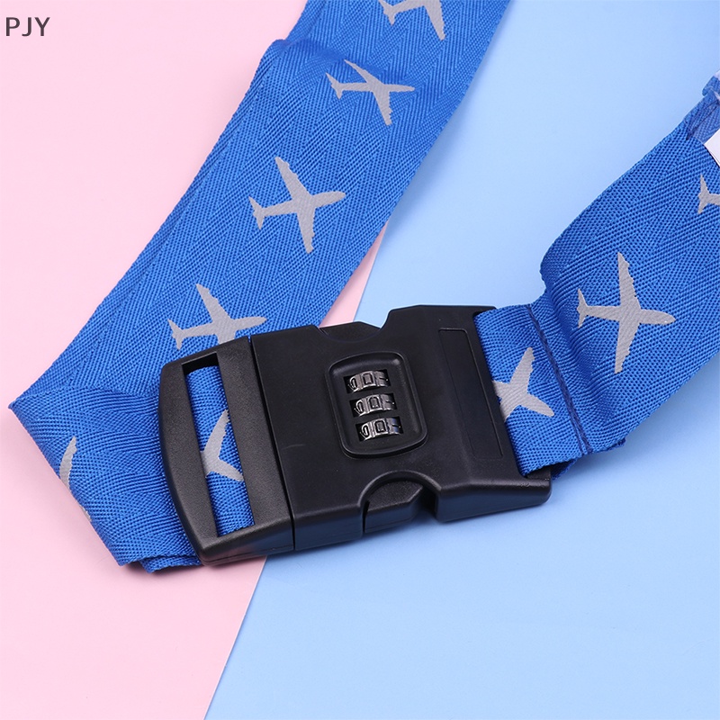 Dây Đai Khóa Hành Lý Có Mật Khẩu Điều Chỉnh Được Tiện Dụng