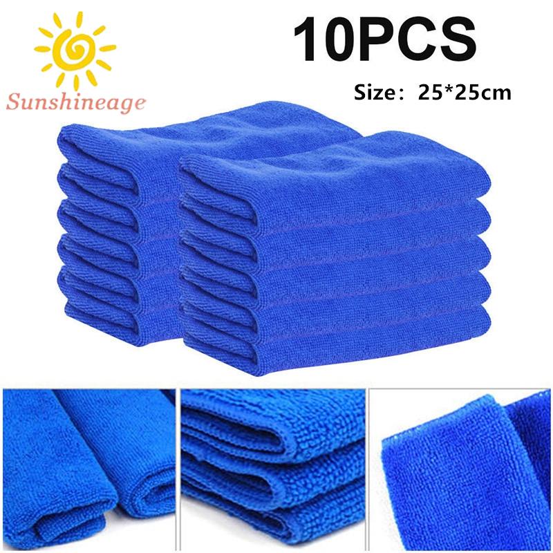 Khăn Lau Đánh Bóng Xe Hơi Chống Trầy Bằng Sợi Microfiber Siêu Mịn 2018