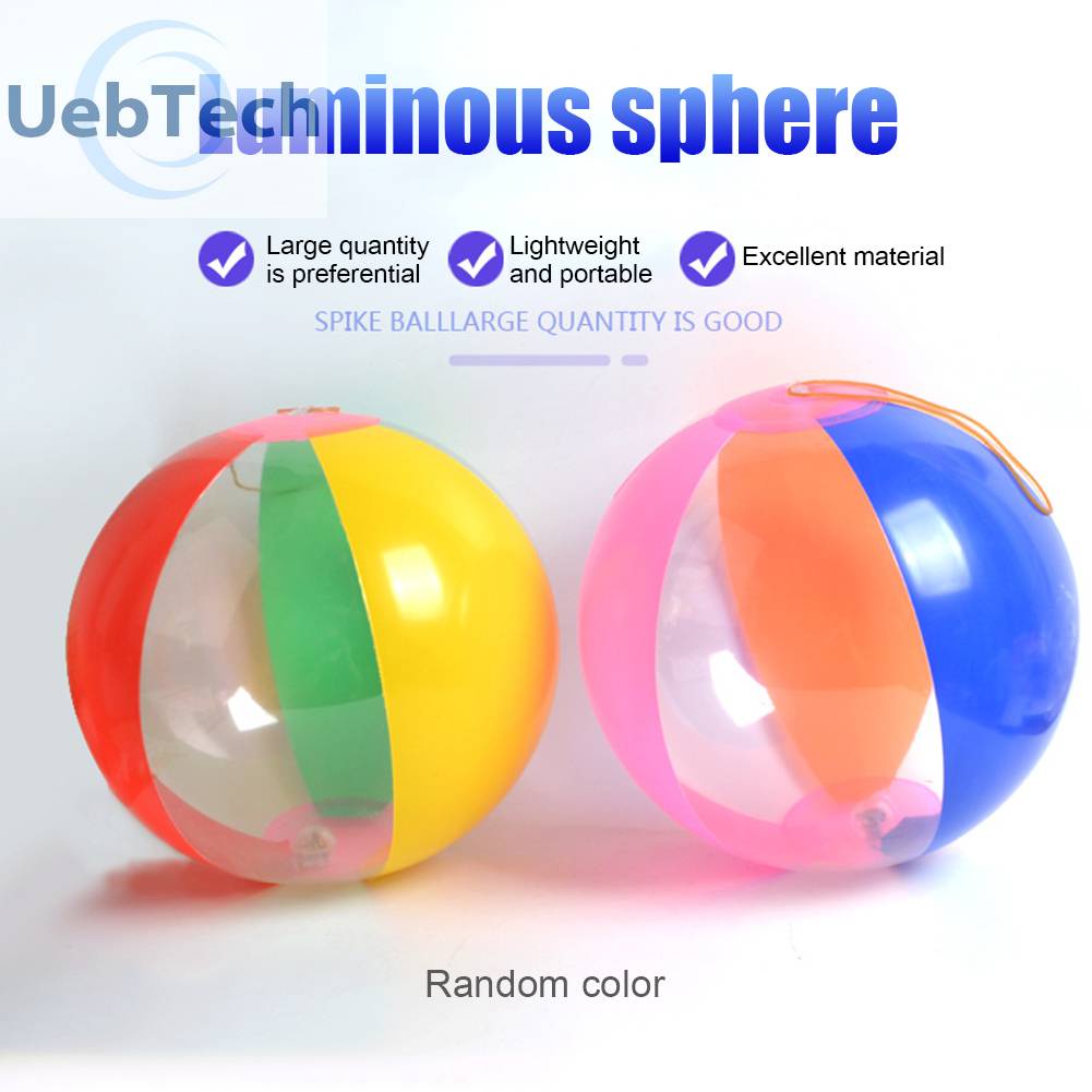 Bóng Bơm Hơi PVC Có Đèn LED 23cm Cho Bữa Tiệc