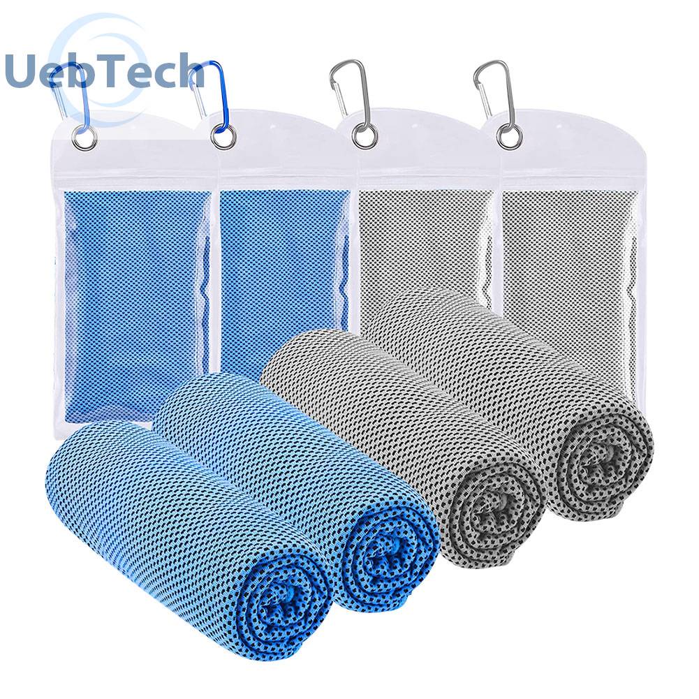 Set 4 Khăn Vi Sợi Làm Mát Đa Năng