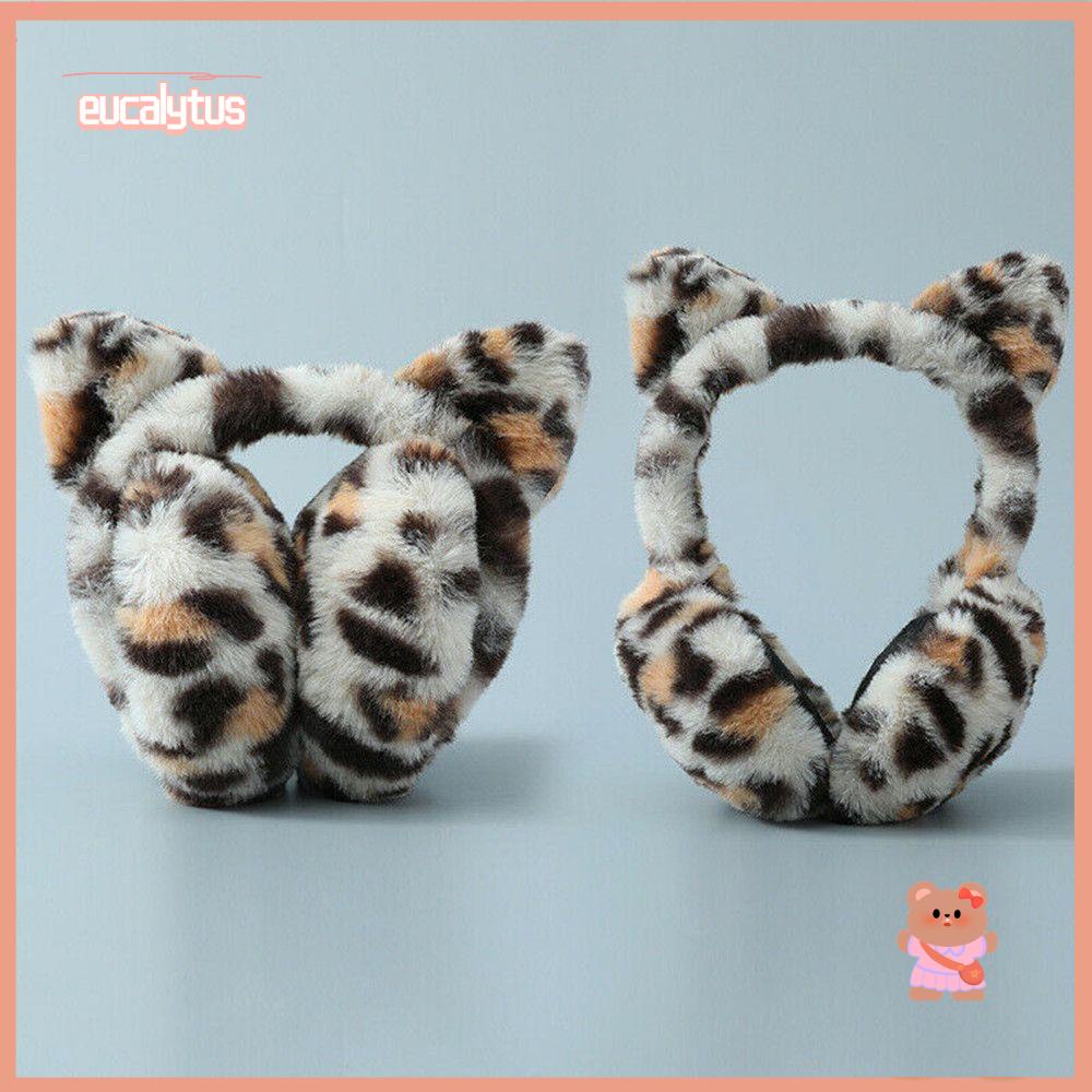 EUTUS Chụp Tai Bằng Lông Nhung Mềm Mại Giữ Ấm Mùa Đông