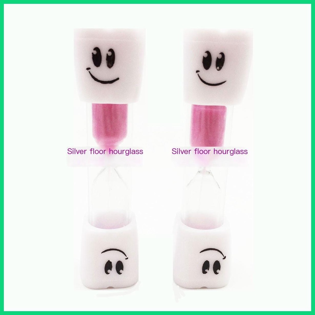 Bàn Chải Đánh Răng 2 Phút Thiết Kế Mặt Cười Hoạt Hình Đơn Giản Cho Bé jiwvn