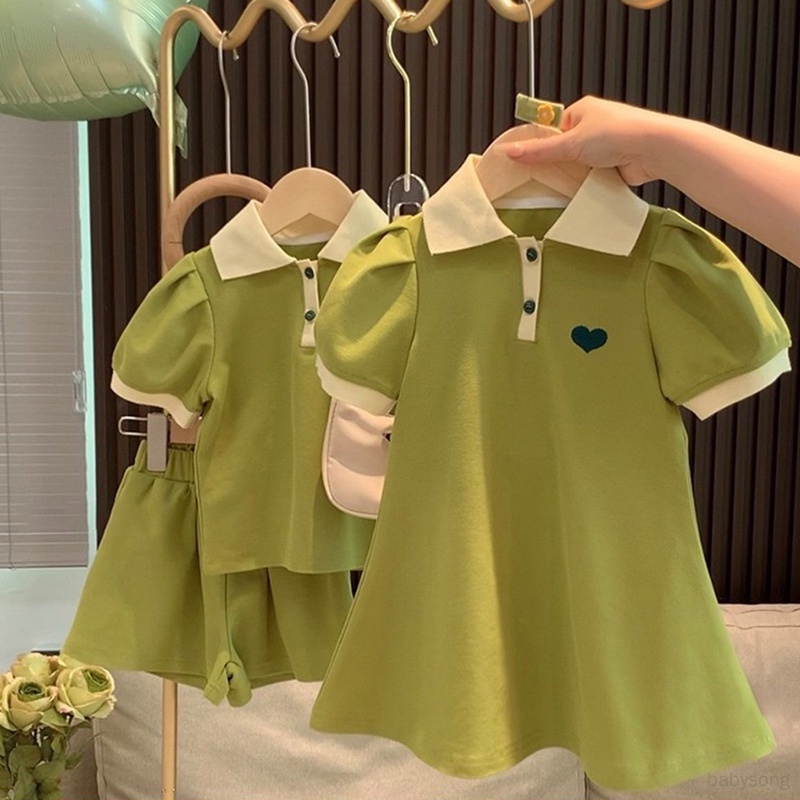 Đầm Mùa Hè Dễ Thương Ngọt Ngào Cho Bé Gái