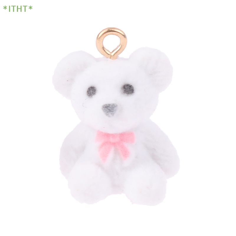 Mặt Dây Chuyền / Vòng Tay / Móc Khóa Hình Gấu Hoạt Hình DIY Mới