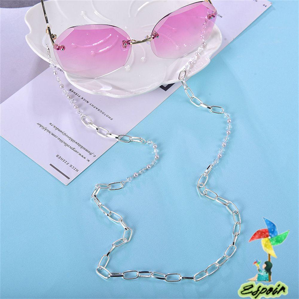 ESPO Dây Xích Kim Loại Đeo Mắt Kính Thời Trang