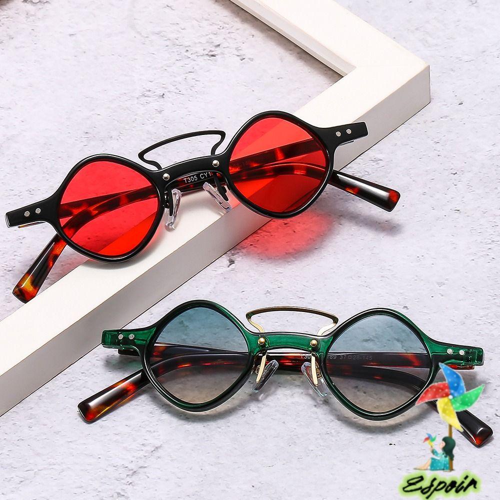 ESPO Kính Mát Gọng Vuông Nhỏ Tròng Màu Gradient Mới Cho Nam Và Nữ