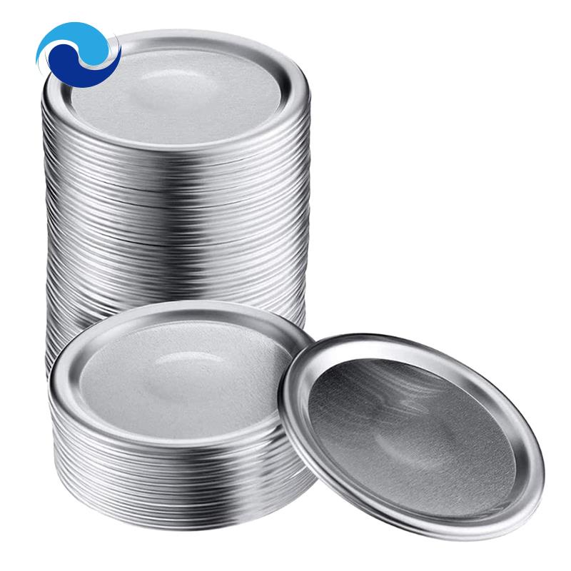 Set 50 Nắp Đậy Hũ 86Mm Bằng Silicone Chống Rò Rỉ Có Thể Tái Sử Dụng