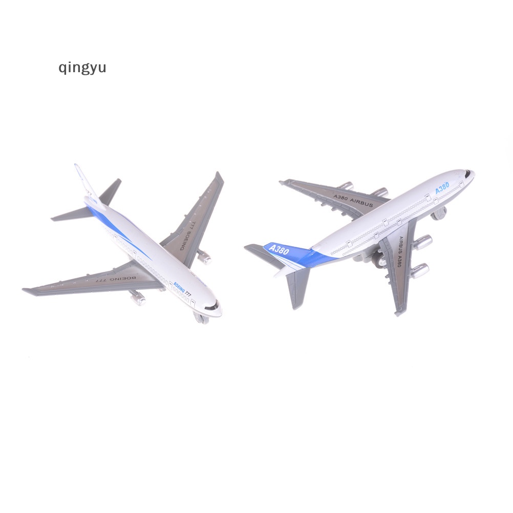 Mô Hình Máy Bay Airbus A380 Boeing 777 Bằng Hợp Kim