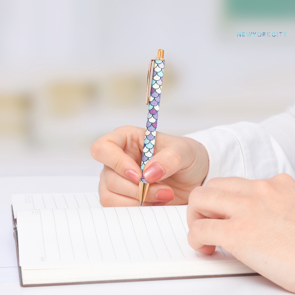 Ny-bút Đánh Bóng Dạng Nén Sáng Tạo Dễ Thương Ổn Định Đầu Ra Mực Lăn Cho Trường Học