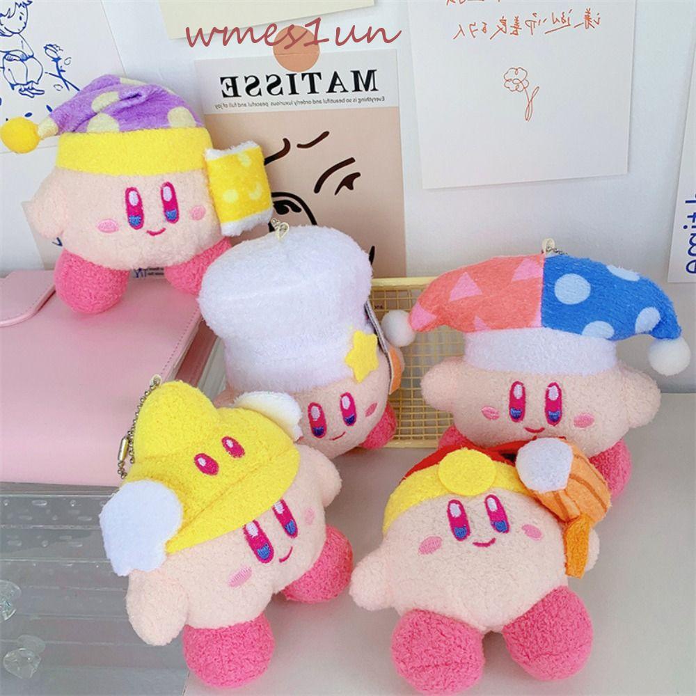 WMES15H Kirby Móc Chìa Khóa Mini 12cm / 4.72inch Hình Kirby Kirby Nhồi Bông Dễ Thương