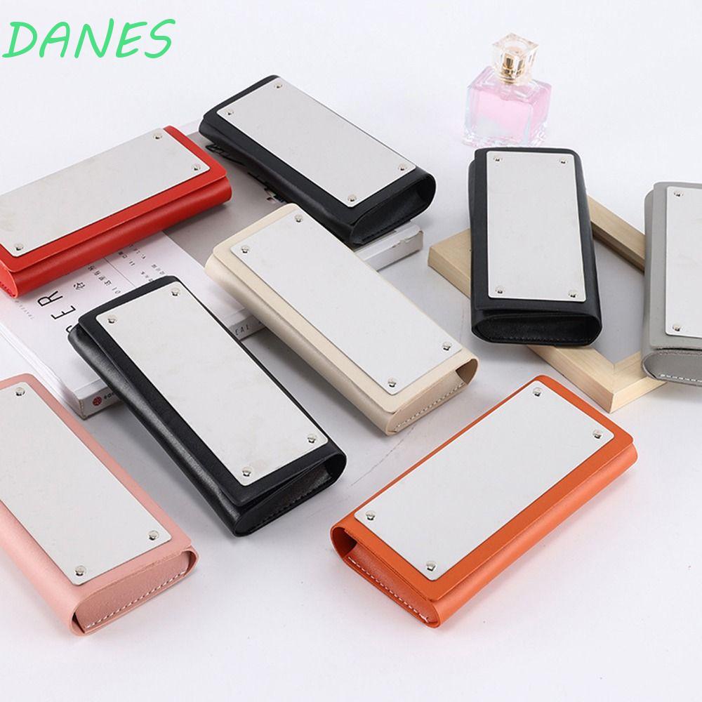 DANES Hộp Cứng Đựng Mắt Kính Đọc Sách Tráng Gương Đơn Giản Dành Cho Nam Nữ Ốp