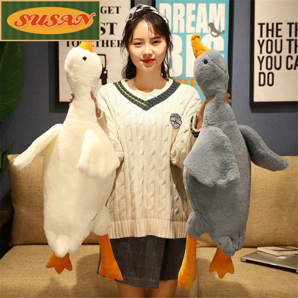 SUSANS Thú Nhồi Bông Hình Chú Vịt Mềm Mại Đáng Yêu
