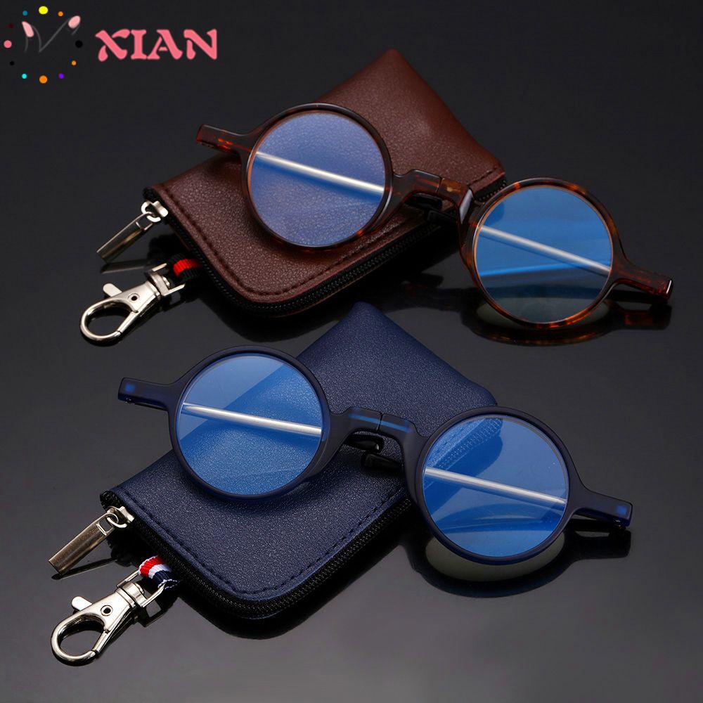XIANTIN Kính Đọc Sách Mini Có Thể Gấp Lại Dành Cho Nam Và Nữ