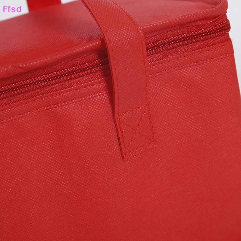 {Ffsd} Túi Đựng Đồ Ăn Trưa Cách Nhiệt Nhỏ Gọn Có Khóa Kéo Cho Hoạt Động Ngoài Trời