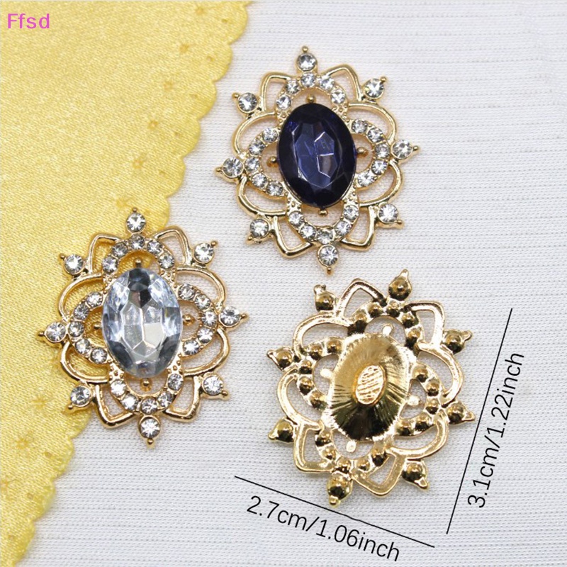 Phụ Kiện Trang Sức Hình Oval 27 * 31MM Bằng Hợp Kim Diy