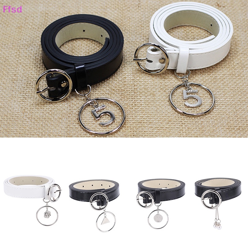 Thắt Lưng Da Khóa Kim Loại Hình Trái Tim Thời Trang Cho Nữ