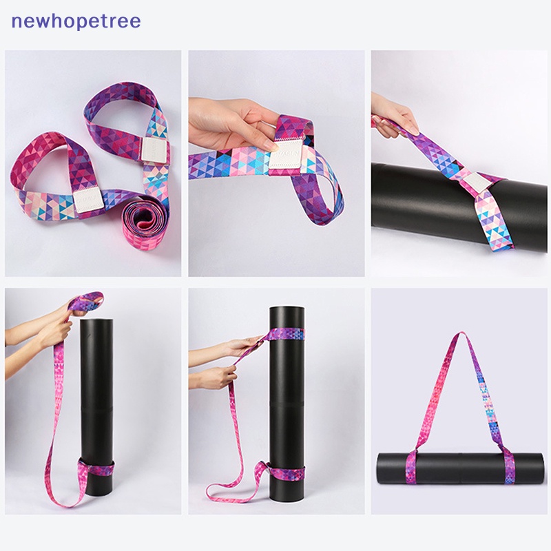 Dây Đeo Thảm Tập Yoga Co Giãn Có Thể Điều Chỉnh