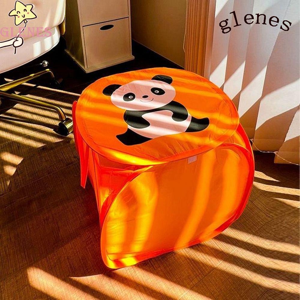 GLENES Giỏ Đựng Quần Áo Bẩn Cỡ Lớn Có Vỏ Bọc Tiện Dụng Cho Gia Đình