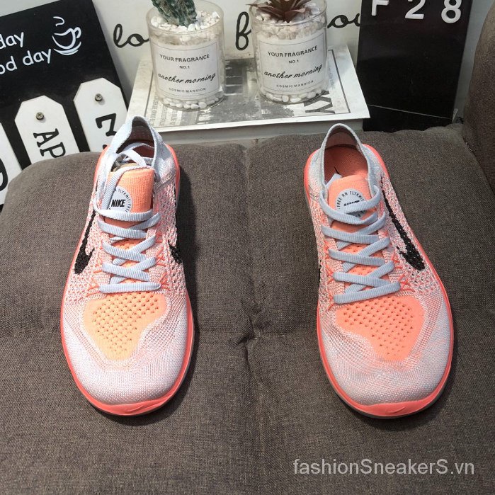 Giày Thể Thao Nam Nữ Siêu Nhẹ Thoáng Khí Free RN Flyknit 2018