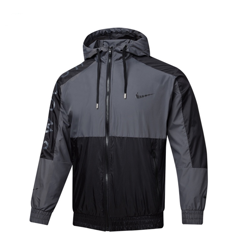 Áo Khoác Bomber Chất Liệu Nylon 100% Phối Lưới Có Khóa Kéo Cho Cặp Đôi