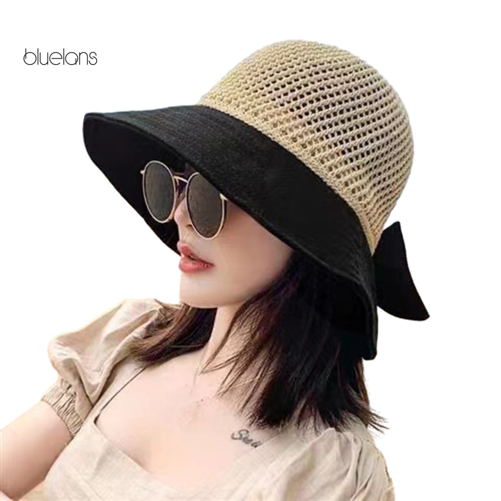 Nón Tai Bèo Rộng Vành Chống Tia UV Thời Trang Đi Biển Mùa Hè Cho Nữ